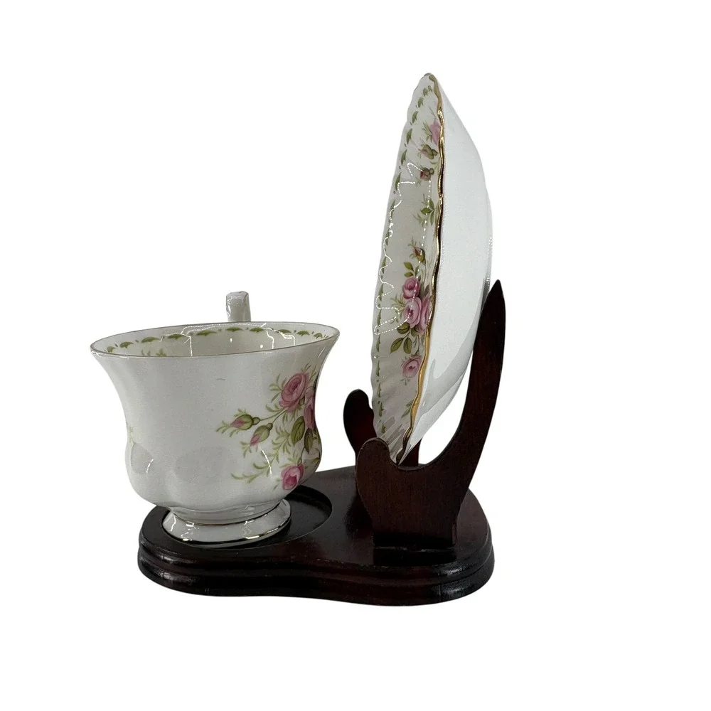 Royal‎ Albert Bone China Tea Saucer Flower of the Month Series June England 1970